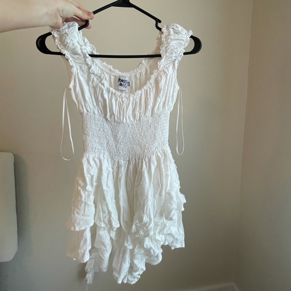 Princess Polly The Love Galore Romper White 0